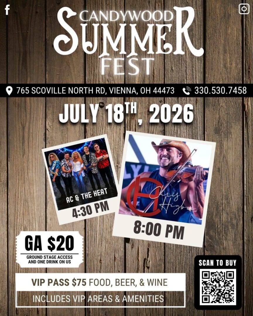 official 2026 summer fest flyer